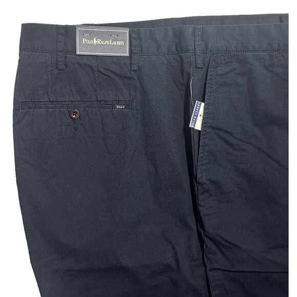 Polo Ralph Lauren Men's Big & Tall Navy 58B Classic Fit 10" Chino Shorts - Picture 2 of 6